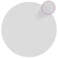 vidaXL Saulę sugerianti baseino plėvelė, pilkos spalvos, 356cm, PE