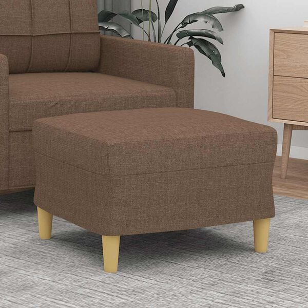 vidaXL Pakoja, rudos spalvos, 60x50x41cm, audinys