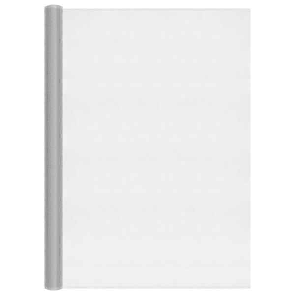 vidaXL Tinklelis, sidabrinis, 112x2000 cm, aliuminis