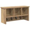 vidaXL Prikabinamas paltas Sieninis Amatininkų ąžuolas 50 x 16 x 26 cm