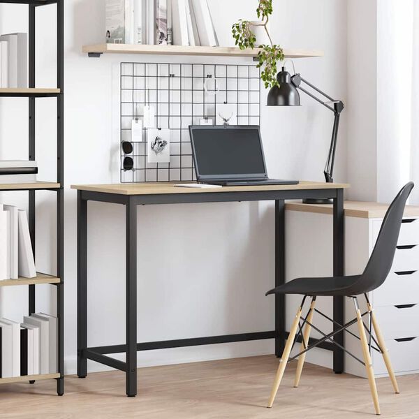 vidaXL staliuku Sonoma ąžuolas 80 x 50 x 76,5 cm