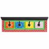vidaXL Paltas Juoda 80 x 25 x 2 cm Kietas mango medis