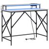 vidaXL Stalas Pilkas Sonoma 100 x 50 x 86,5 cm Apdirbta mediena