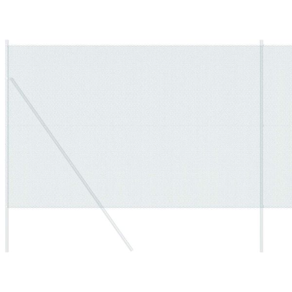 vidaXL Heksagoninė tvora Žalia 1.6 x 25 m Plienas