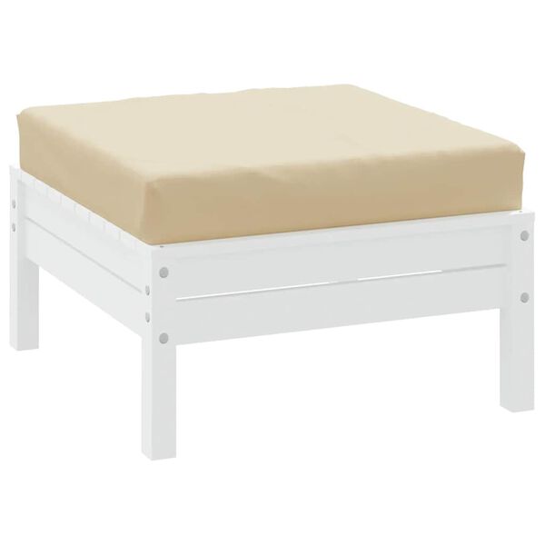 vidaXL Paletės pagalvėlė, smėlio spalvos, 60x60x8cm, oksfordo audinys