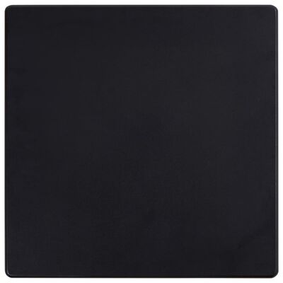 vidaXL Baro baldų komplektas, 5 dalių, juodos spalvos, plastikas