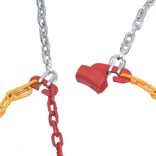 vidaXL Sniego grandinės padangoms, 2vnt., 9mm KN80