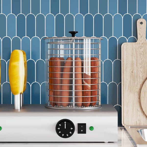 vidaXL Stiklinis cilindras de&scaron;rainių &scaron;ildytuvui, 200x240 mm