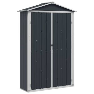 vidaXL Sodo pa&scaron;iūrė, antracito, 116x45x175cm, galvanizuotas plienas