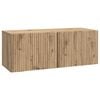 vidaXL Sieninė TV spintelė Artisano ąžuolo 78,5 x 31 x 30 cm