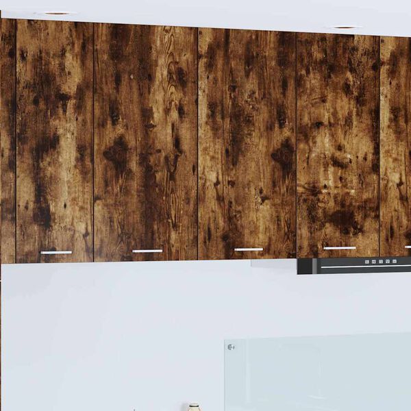 vidaXL Pakabinama spintelė Riga Rūkyta ąžuolas 80 x 31 x 80 cm