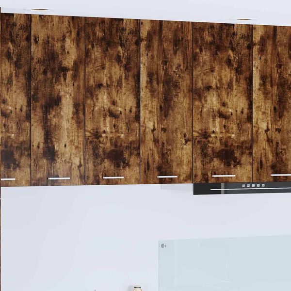 vidaXL Pakabinama spintelė su saugykla Rūkyta ąžuolas 60 x 31 x 80 cm