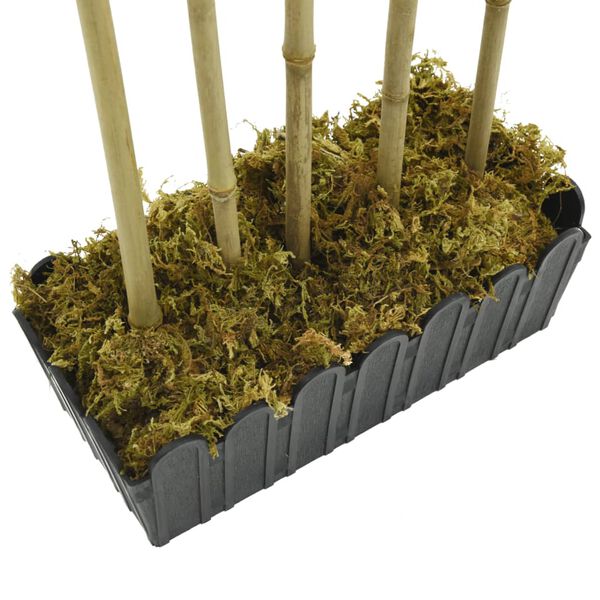 vidaXL Dirbtinis bambukas, žalios spalvos, 120cm, 730 lapų