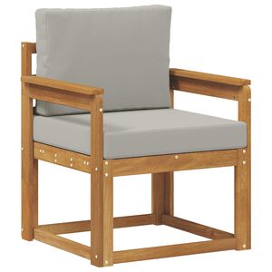 vidaXL Lauko sofa Tvirta akacijos mediena ir poliesteris