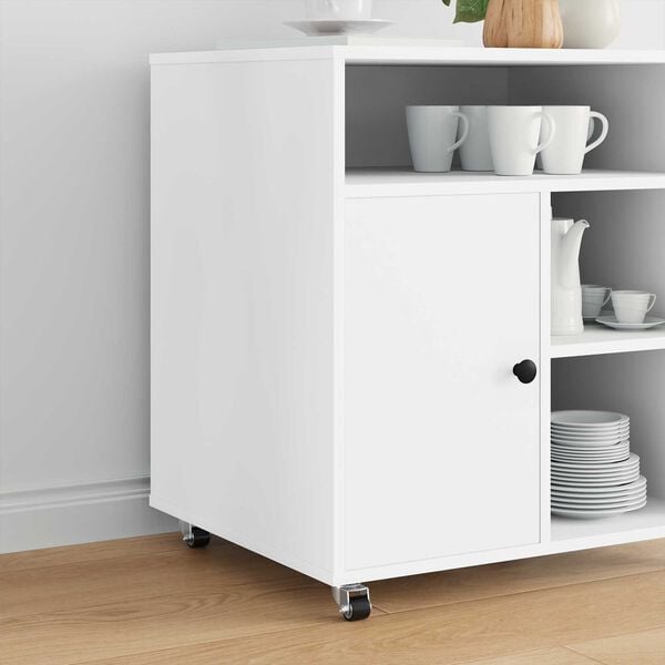 vidaXL Ratukas 12 pcs Sidabro 50 mm Nailonas