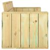 vidaXL Sodo poilsio komplektas, 3 dalių, impregnuotas pušies masyvas