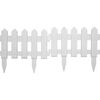 vidaXL Vejos pertvaros, 25vnt., baltos spalvos, 10m, PP