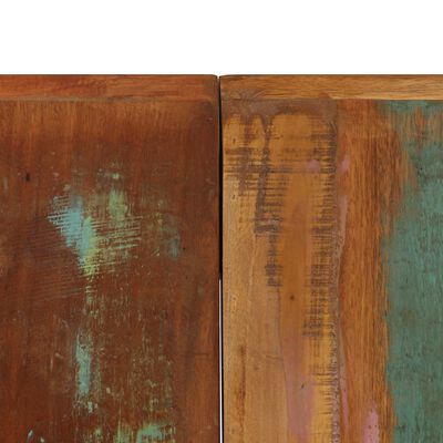 vidaXL Valgomojo stalas, 140x70x75cm, perdirbtos medienos masyvas
