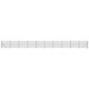 vidaXL Vielinė tinklinė tvora su flan&scaron;ais, žalios spalvos, 1,8x25 m