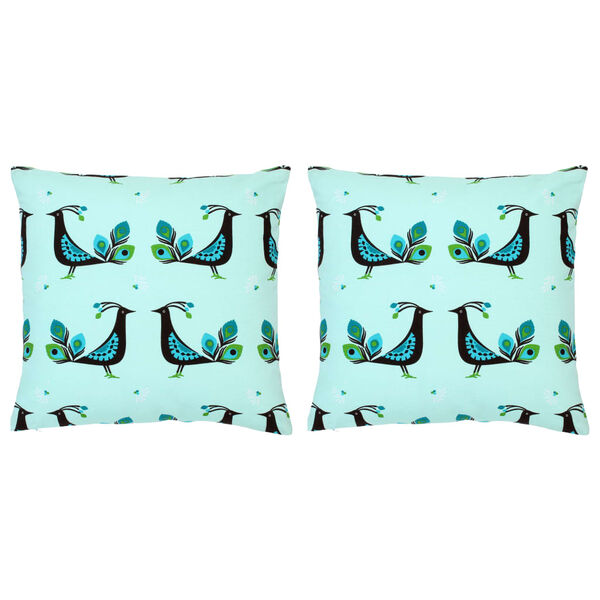 vidaXL Pagalvėlės, 2vnt., įvairių spalvų, 40x40cm, medvilnė