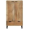 vidaXL Highboard Brown 60x33x100 cm Masyvo medžio mango
