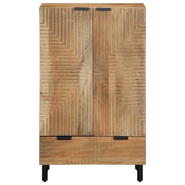 vidaXL Highboard Brown 60x33x100 cm Masyvo medžio mango