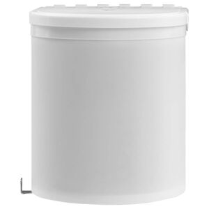 vidaXL Įmontuojama virtuvės &scaron;iuk&scaron;liadėžė, plastikas, 8l