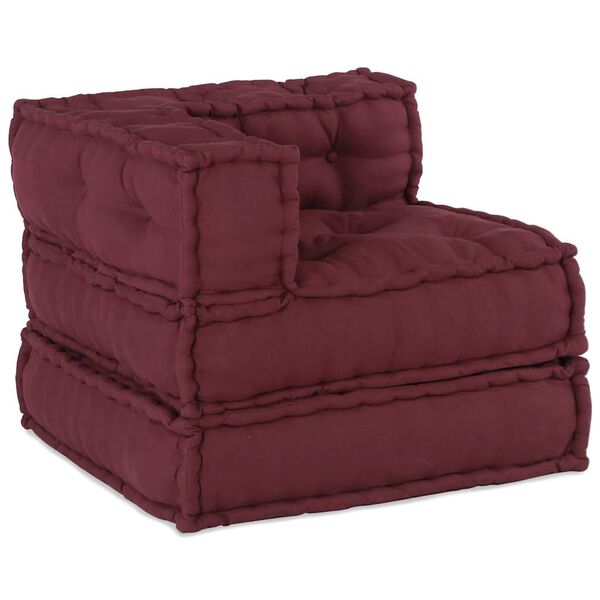 vidaXL Modulinė sofa, ka&scaron;toninės spalvos, 70x70x54 cm, audinys