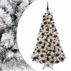 vidaXL Dirbtinė kalėdinė eglutė su rutuliuku 180 cm 300 LED