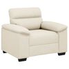 vidaXL Sofa-kėdė, 100x81x84 cm, linas