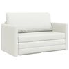 vidaXL Sofa lova Balta 124 x 71 x 78 cm Dirbtinė Oda