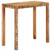 vidaXL Baro stalas, 112x55x108cm, perdirbtos medienos masyvas