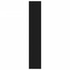 vidaXL Spintelė knygoms/kambario pertvara, juoda, 60x30x166cm, mediena