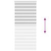 vidaXL zebrinės žaliuzės 100x230 cm audinio plotis 95,9 cm poliesteris
