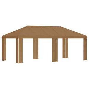 vidaXL Paviljono uždanga 6 x 3 m Smėlio Poliesteris 190