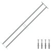 vidaXL Langų groteles 1000-1500 mm Galvanizuotas plienas Sidabrinė