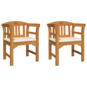 vidaXL Rožių suolas Natūralus 68,5 x 46 x 82,5 cm