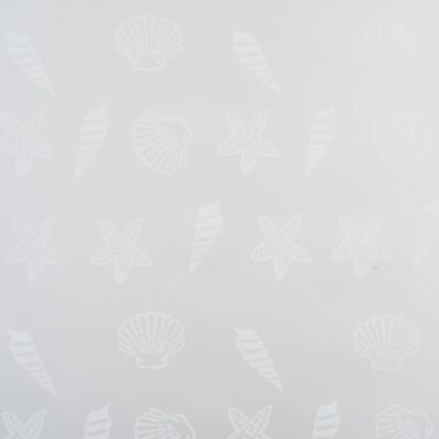 vidaXL Dušo roletas, 120x240 cm, jūros žvaigždžių raštas