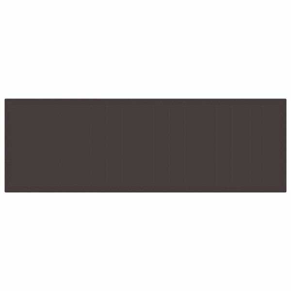 vidaXL Sodo valgomojo komplektas 11 pcs Ruda ir grietinėlė Ratanas