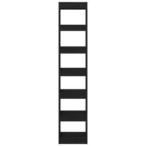 vidaXL Knygų spinta Juodas ąžuolas 40 x 30 x 198 cm Apdirbta mediena