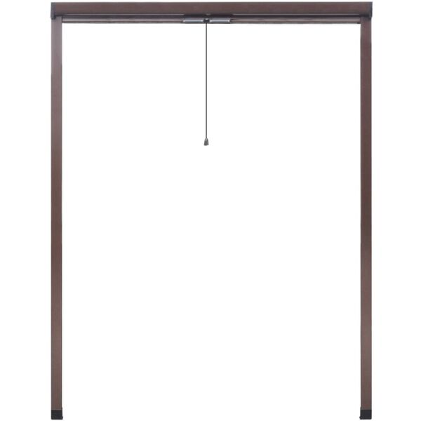 Rudas Susukamas į Ritinį Tinklelis nuo Vabzdžių Langams, 140 x 170 cm