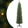 vidaXL Dirbtinė Kalėdų eglutė Žalia 180 cm PVC, plienas ir plastikas