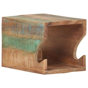 vidaXL Prie sienos montuojamas dviračių stovas, 35x25x25cm, mediena