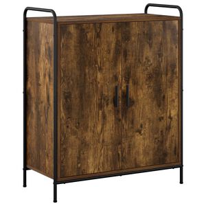 vidaXL Batu skrynia 76 x 36,5 x 93 cm Apdirbta mediena Dūminio ąžuolo