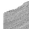 vidaXL Galvūgalis su galvūgalio Pilkas Sonoma 75 cm Apdirbta mediena