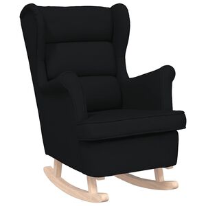 vidaXL Supama kėdė Juoda 74x90x102 cm Audinys