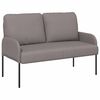 vidaXL Sofų komplektai su pagalve 3 pcs Taupe 115 x 56 x 80 cm fanera