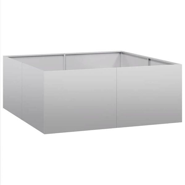 vidaXL Lovelis, 100x100x40cm, galvanizuotas plienas