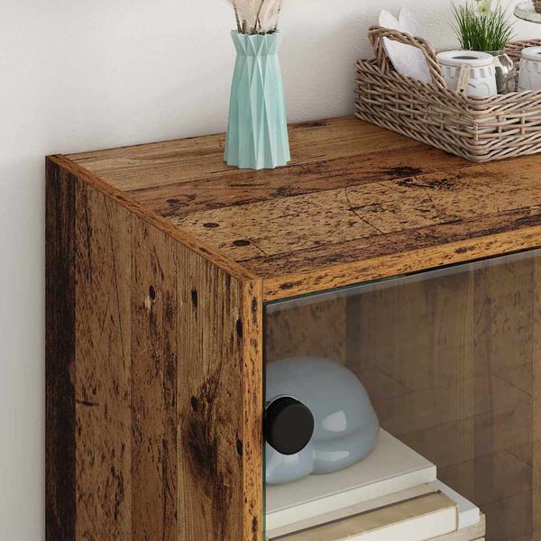 vidaXL &Scaron;oninė spintelė Senovinis medis 68 x 37 x 75,5 cm