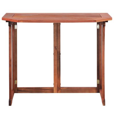 vidaXL Baro stalas, 90x50x75cm, akacijos medienos masyvas